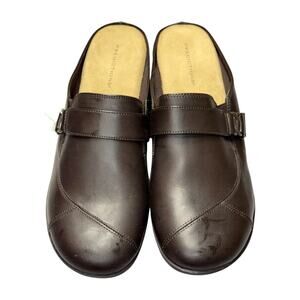 Predictions Brown Slip‑On Clogs Women’s Size 11 Comfort Shoes